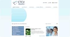 Desktop Screenshot of ctcv.med.br